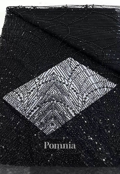 A-Line Off-Shoulder Cap Sleeves Sequins Evening Dress