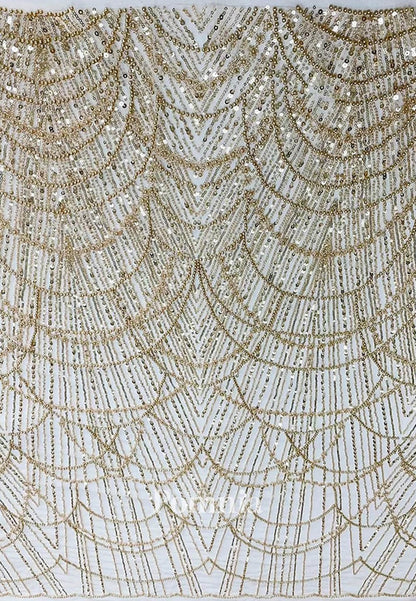 Charming Off-Shoulder Sequins Empire-Waist Evening Dress