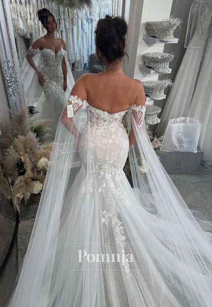 Charming Sweetheart Sleeveless Floral Appliques Wedding Dress